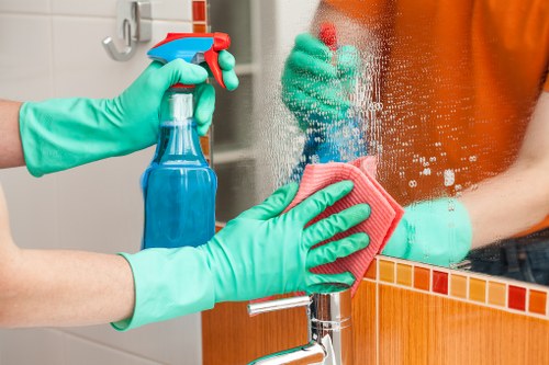 Professional upholstery cleaning for a sofa in Hirecarpet