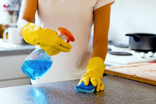 Local cleaning service for a Hirecarpet kitchen and dining area