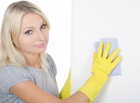Clean interior flooring after professional carpet maintenance